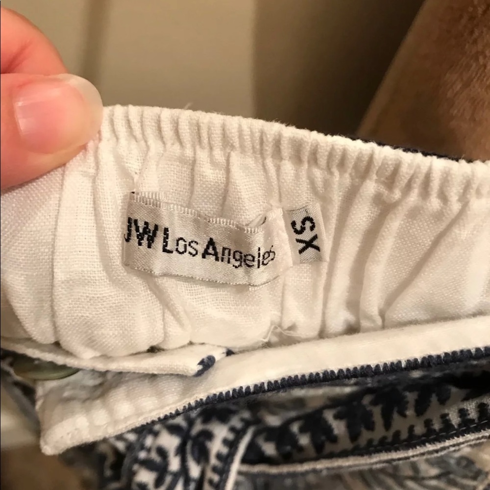 Johnny Was Linen midi skirt